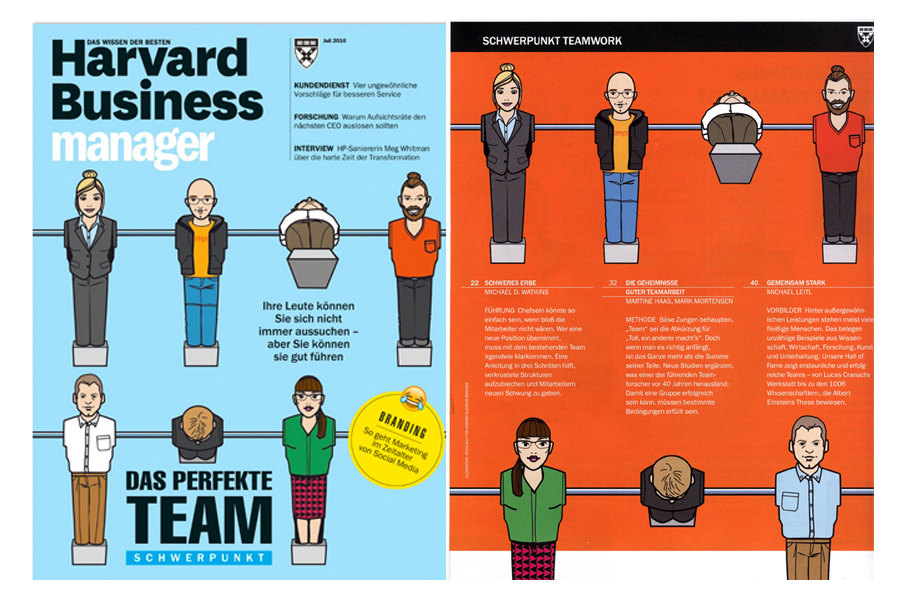 Character Character design Figur Cover Harvard Business Manager Illustration Sylvia Wolf