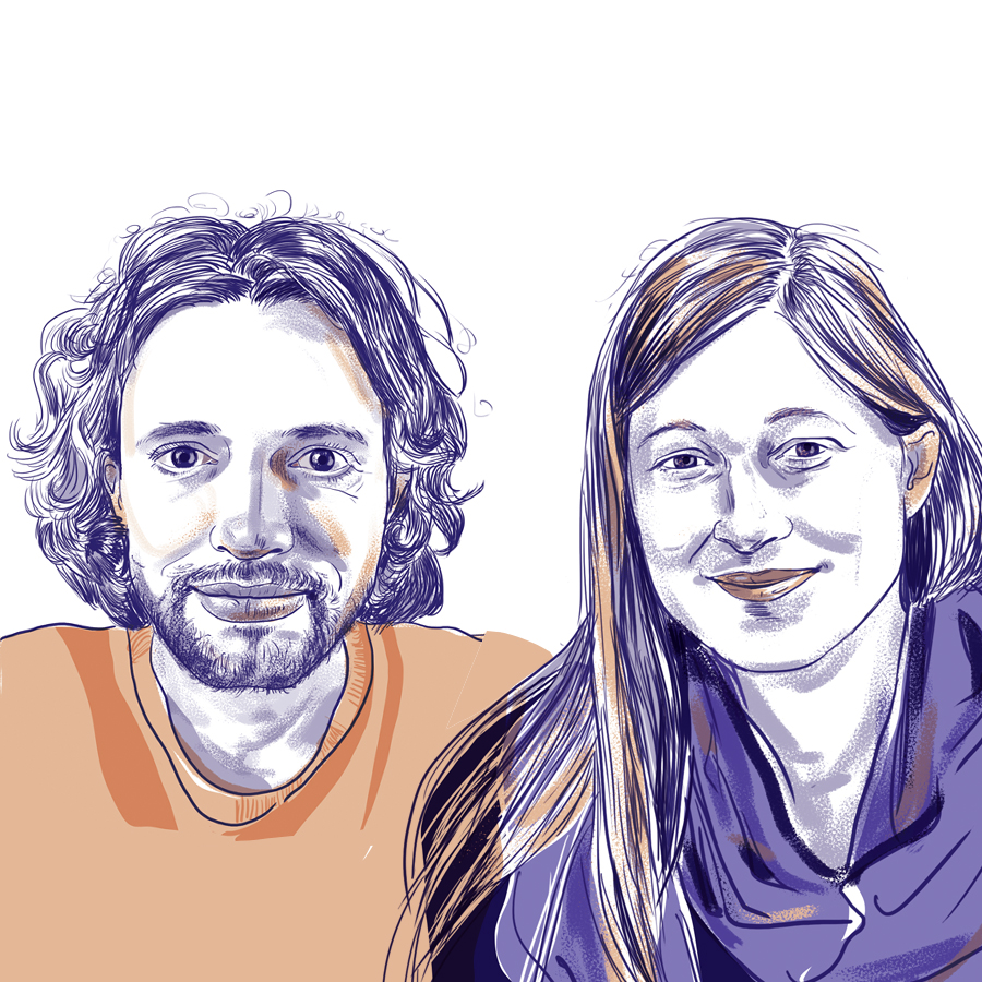 Gesichter-Portraits-Sylvia-Wolf-Illustrationen